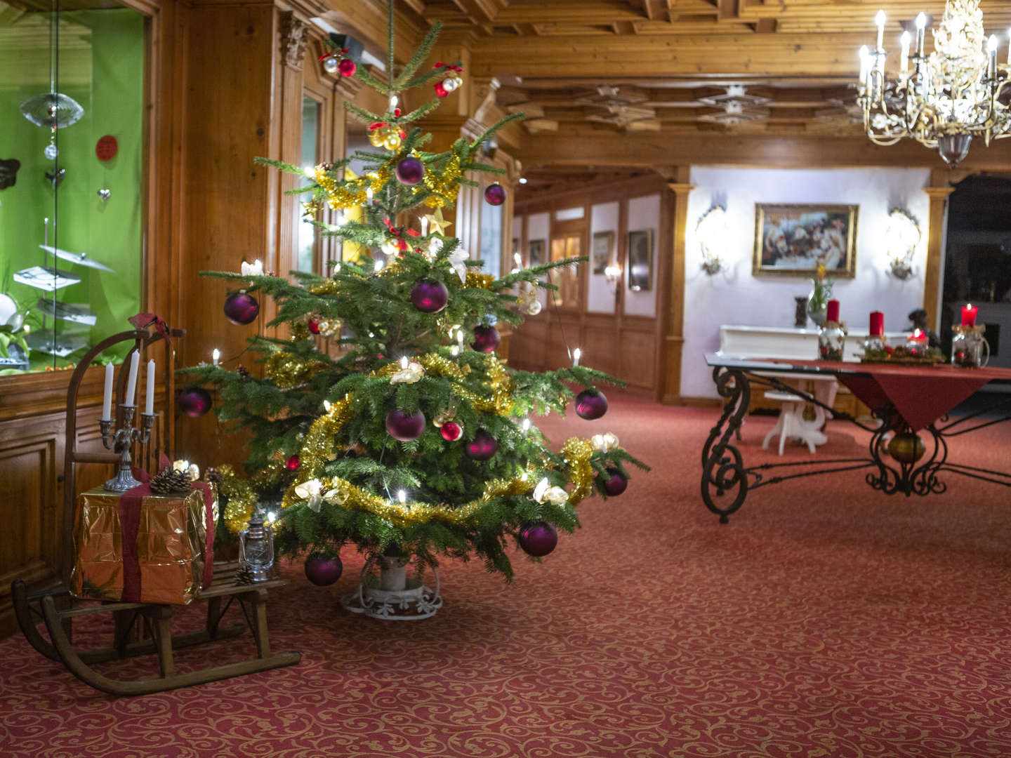 Weihnachten 2024  5 ÜF im Hotel Bellevue Spa & Resort Reiterhof Wirsberg | Oberfranken 