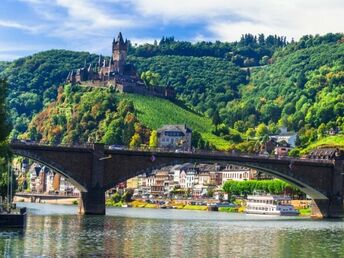 3 Gangmenü mit Kopfkissen an der Mosel 