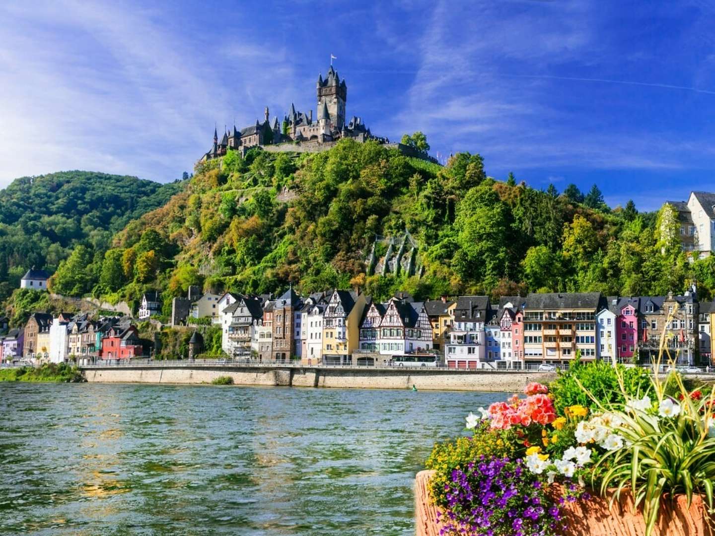 3 Gangmenü mit Kopfkissen an der Mosel 