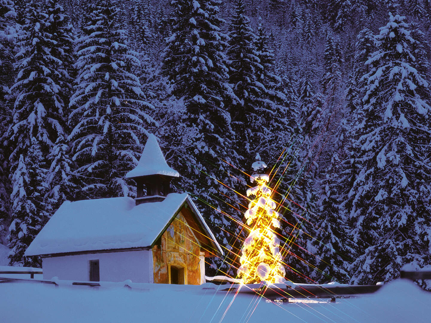 Weihnachten in Weiskirchen im Saarland