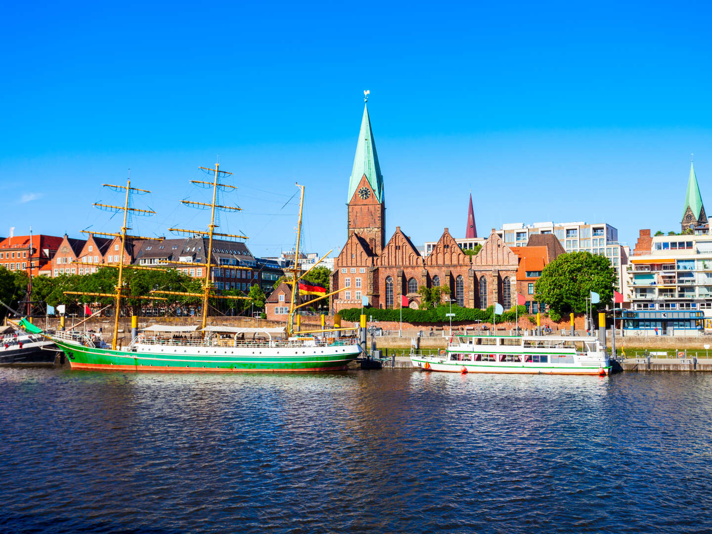 Kurzurlaub am Ufer der Weser in Bremen | 4 Tage