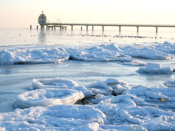 Weihnachten am Meer mit Abendessen auf Usedom