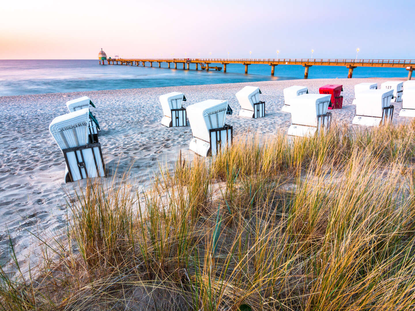 Weihnachten am Meer mit Abendessen auf Usedom