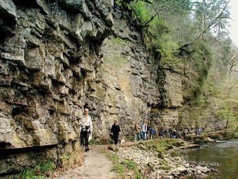 Wanderung mit Sauschwänzlebahn und Donauquelle im Schwarzwald