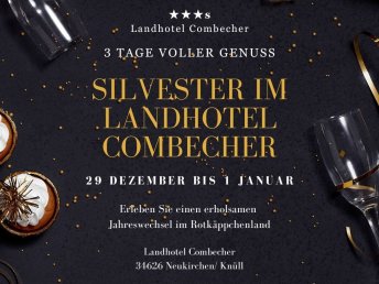 Silvester im Knüllgebirge vom 29.12. 2023 - 01.01.2024 ( Last Minute Angebot )