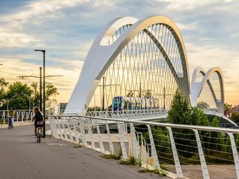 Wandern und Radeln am Rhein - Strassburg