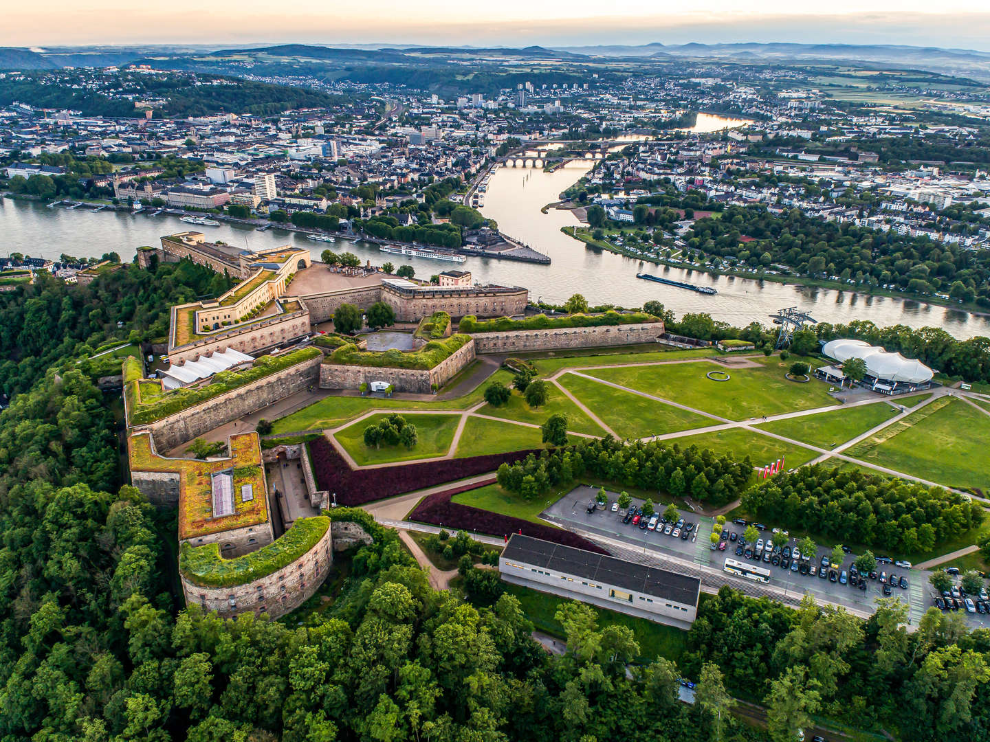 Kulturerlebnis Koblenz total: Land, Wasser & Luft | 6 Tage 