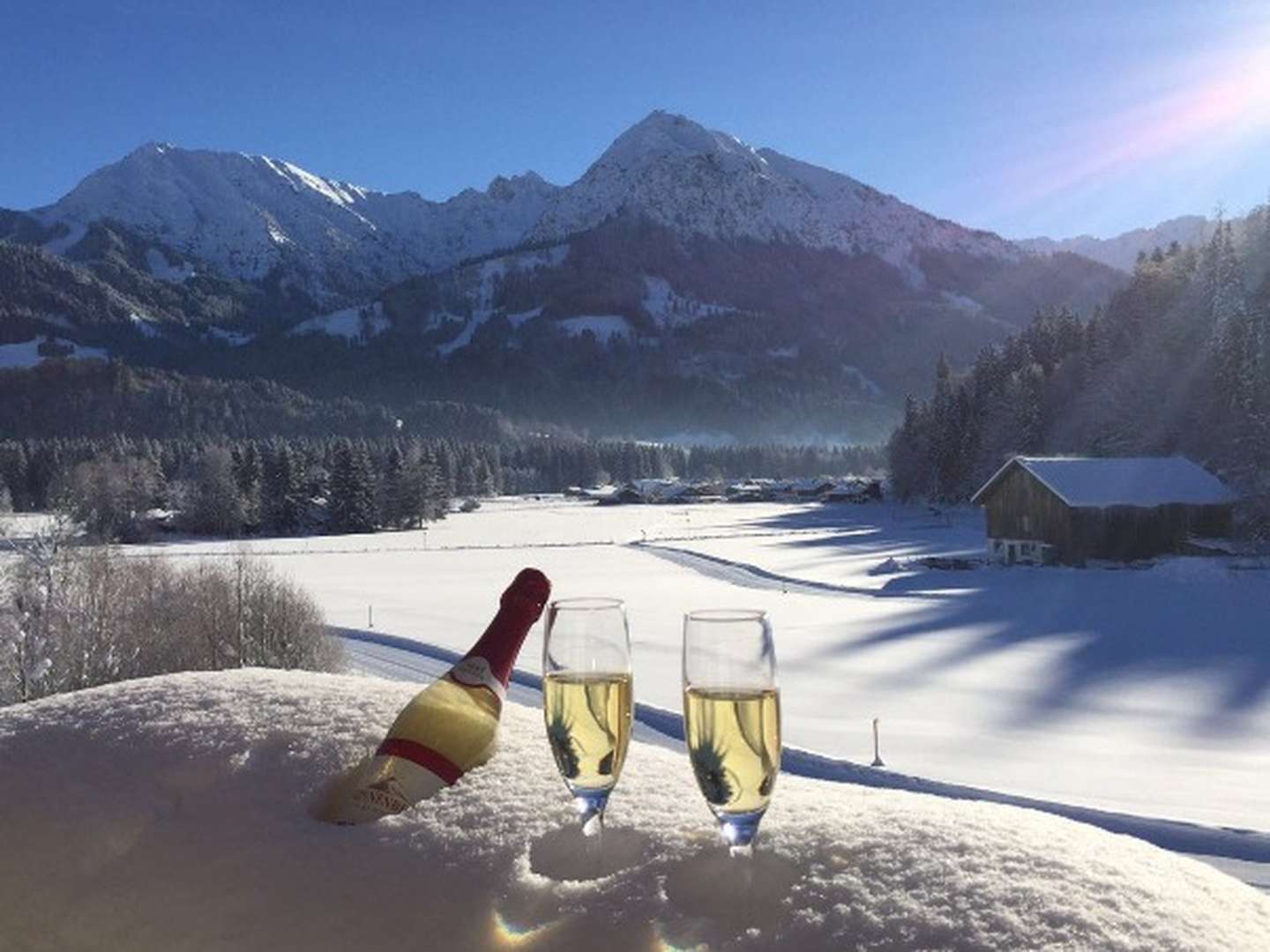 Weihnachten im Sonnenbichl/Allgäu