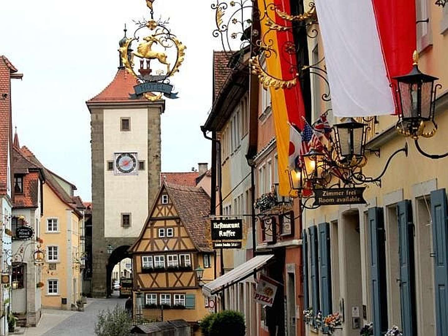 3 Tage Städtereise - Rothenburg ob der Tauber in Bayern 