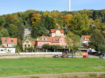 Romantik an der Elbe - 3 Tage im Hotel Elbterrasse Wachwitz - HS