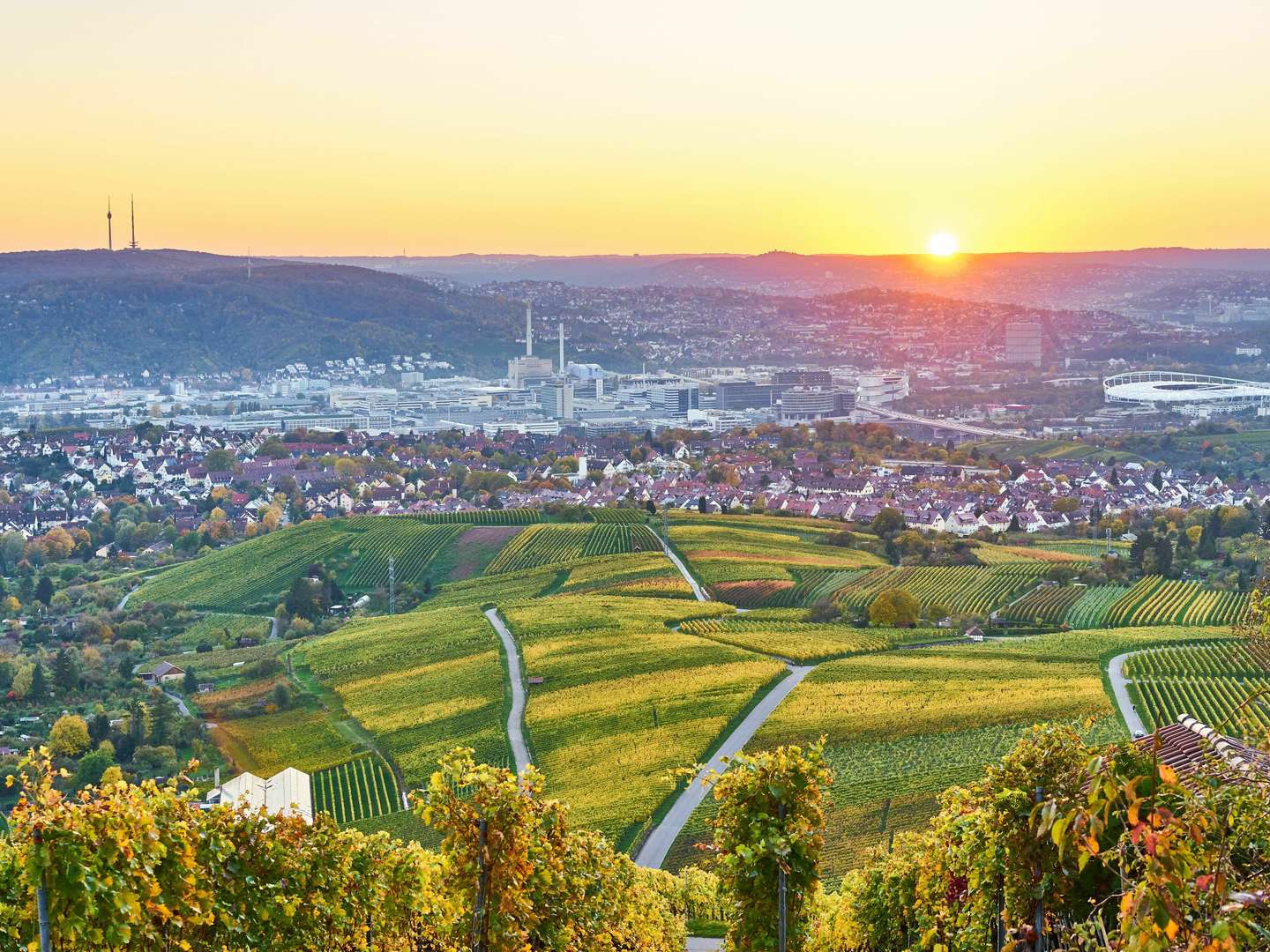 Wandern durch die Weinberge im Remstal bei Stuttgart 3 Tage