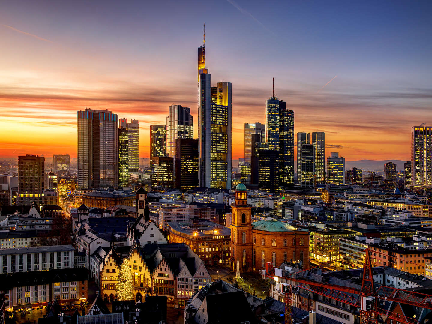 Skyline Momente in Frankfurt am Main - 3 Tage Kurztrip mit Aussicht