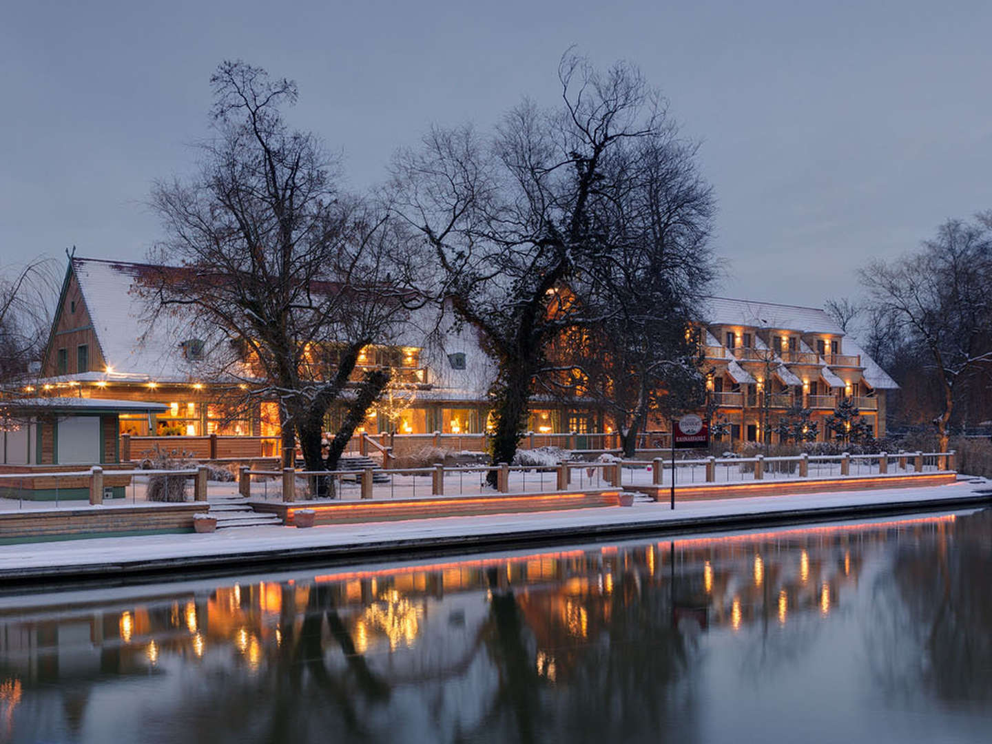 Kleine Spreewald-Wellnessauszeit im 4**** Designhotel