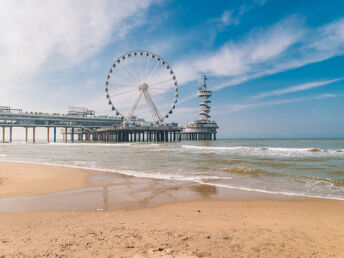 Scheveningen - schönster Strand der Niederlande inkl. Menü 1N