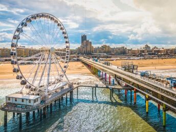 Scheveningen - schönster Strand der Niederlande inkl. Menü 2N