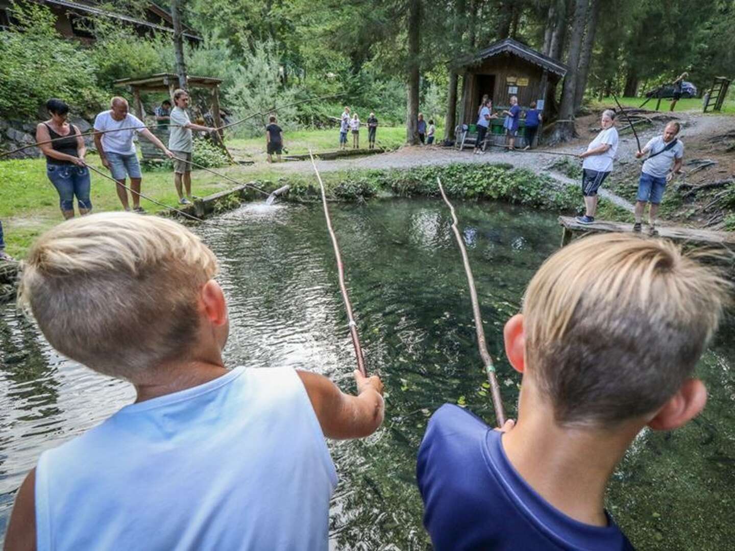 Angeln & Grillen am Fischteich im Salzburger Land | 3 Nächte