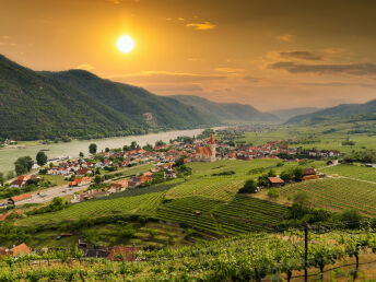 Kurzgenuss in der Wachau - inkl. Marillenfrizzante & Stadtbummel | 4 Nächte  