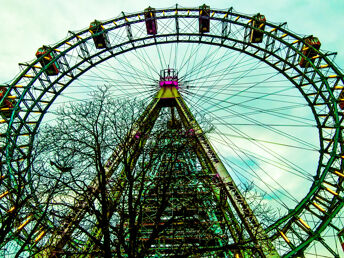 Riesenradromantik in Wien mit Blick über Prater & City | 7 Nächte