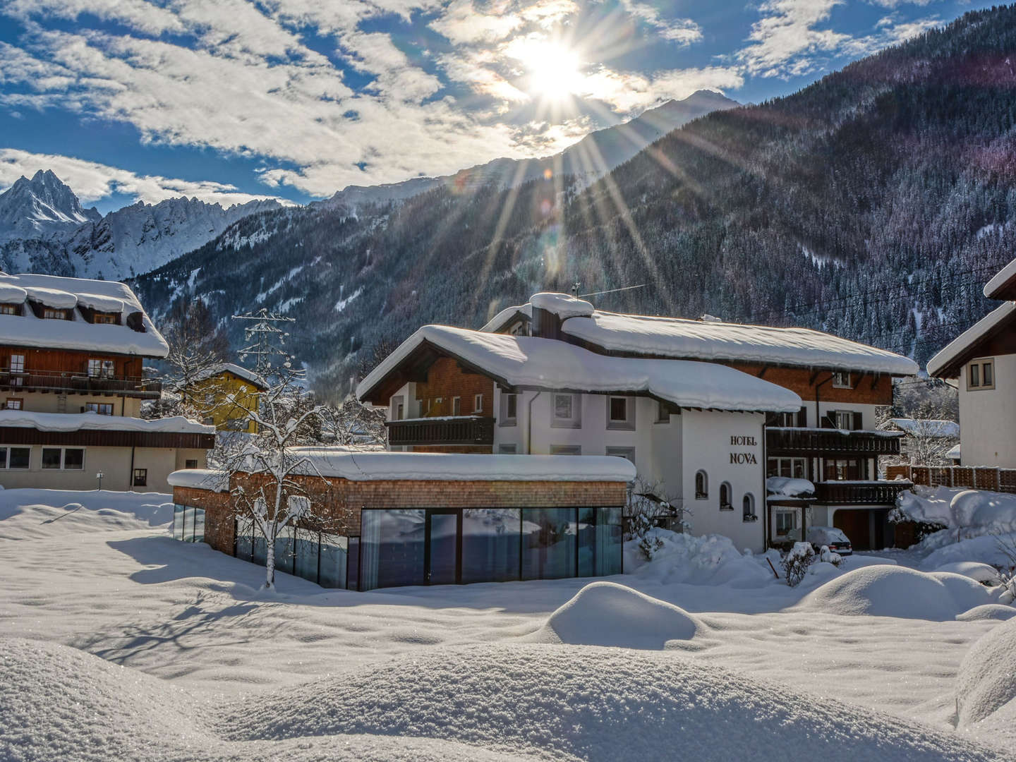 Skiurlaub im Alpental Montafon - Hotel direkt neben der Talstation | 2 Nächte