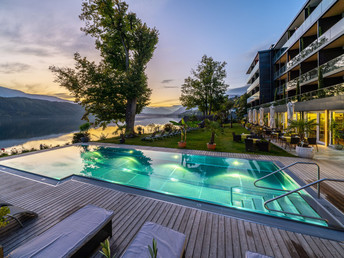 Kurzurlaub am Millstätter See mit Privatstrand & Infinitypool | 4 Nächte 