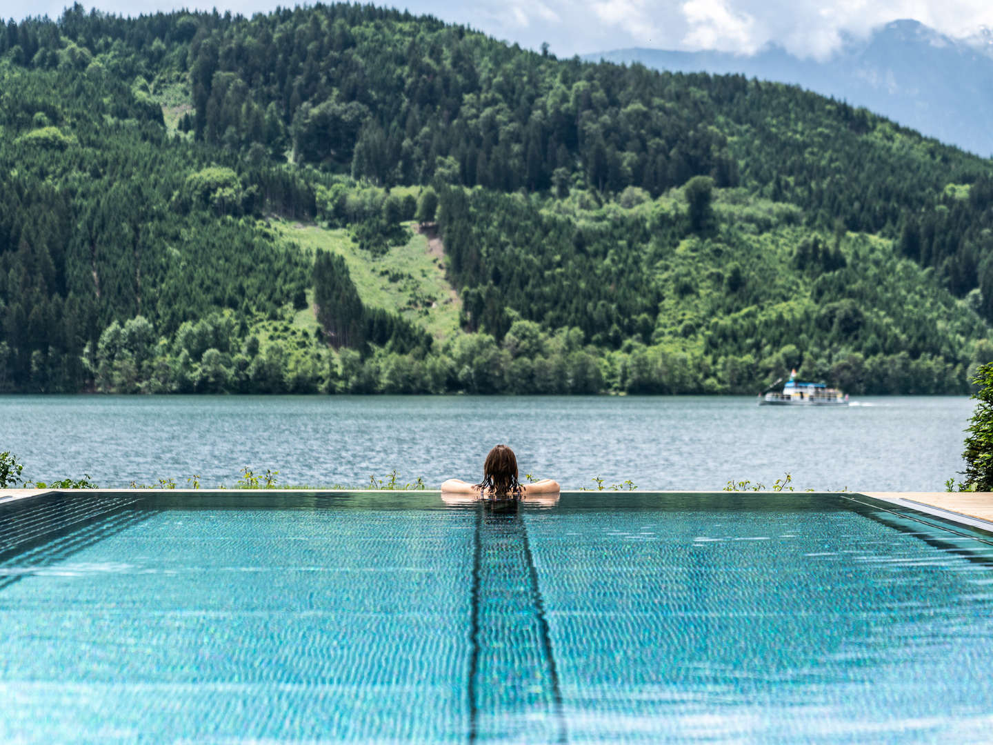 Badeurlaub am Millstätter See mit Privatstrand & Infinitypool | 6 Nächte