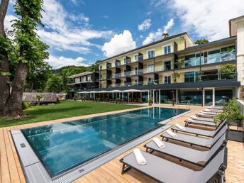 Kurzurlaub am Millstätter See mit Privatstrand & Infinitypool | 2 Nächte