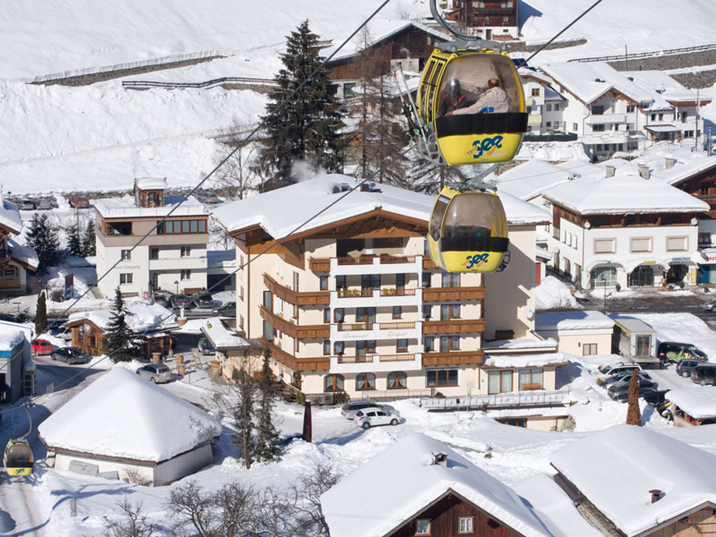 Jänner Skiurlaub direkt an der Piste