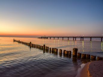 Winter im Fischerstrand direkt am Meer