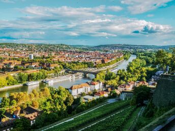 Auf hoher See: Schifffahrt auf dem Main - 3 Tage in Würzburg