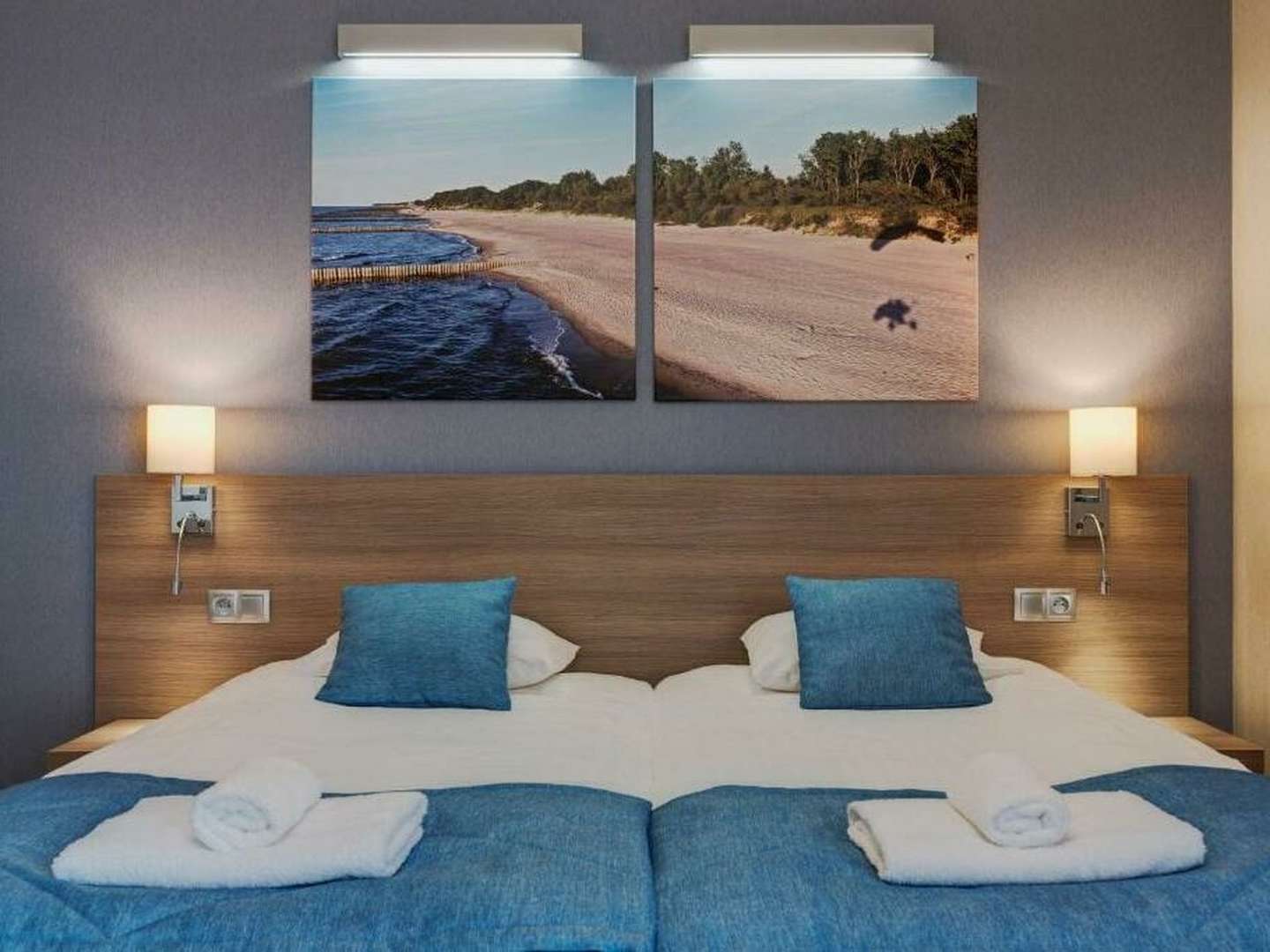 Gemütliches Hotel 500 m vom Strand | 2 ÜF