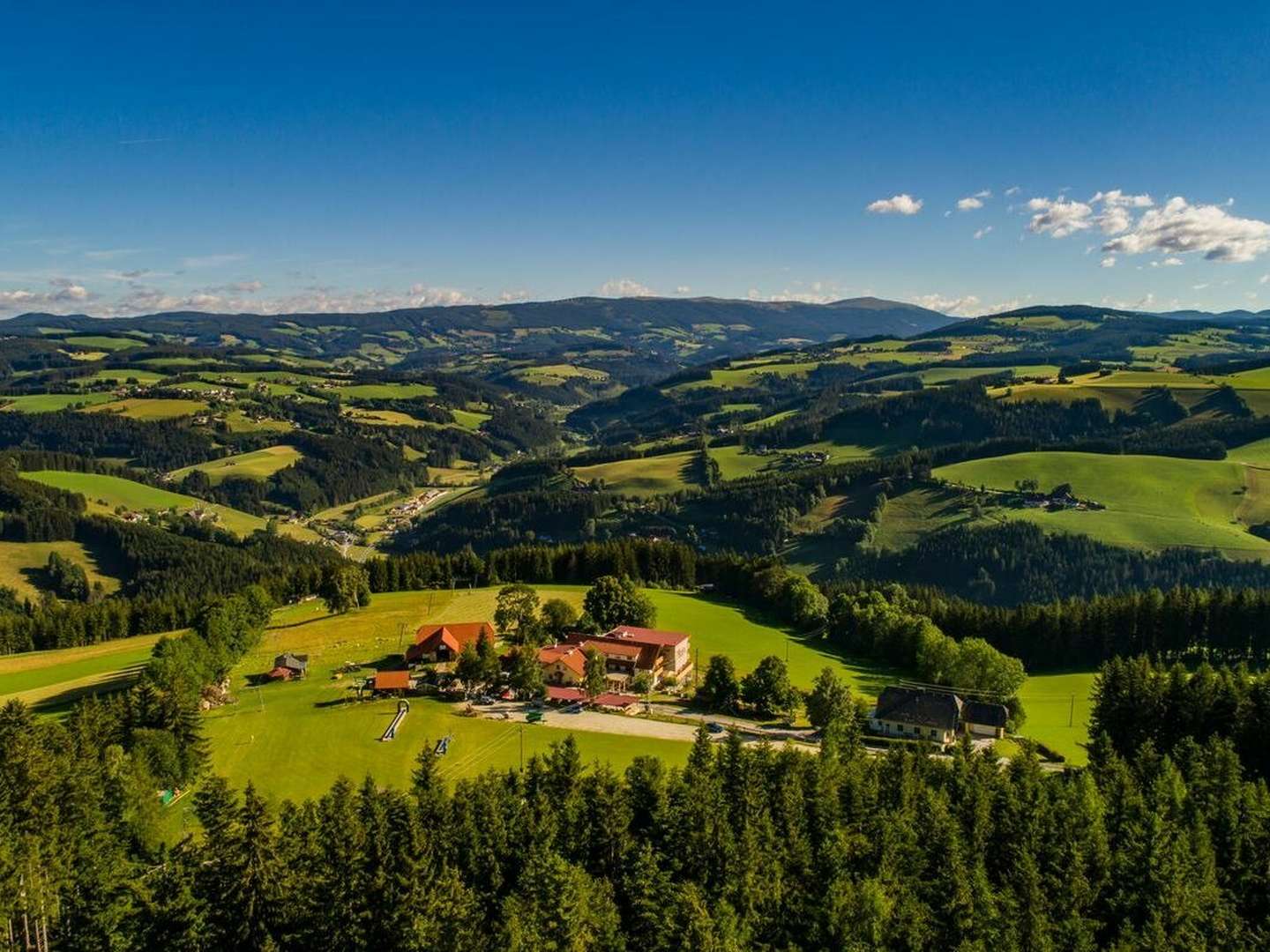 Erholung auf 1.000 m mit herrlichem Panoramablick auf die umliegenden Almen | 6 Nächte