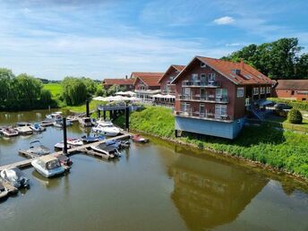 4 Tage auf dem Weserradweg in Achim bei Bremen