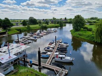 4 Tage auf dem Weserradweg in Achim bei Bremen