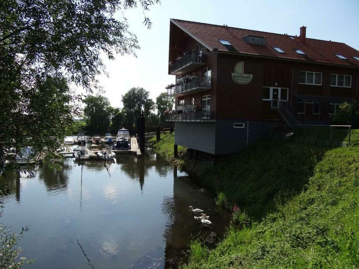 4 Tage auf dem Weserradweg in Achim bei Bremen