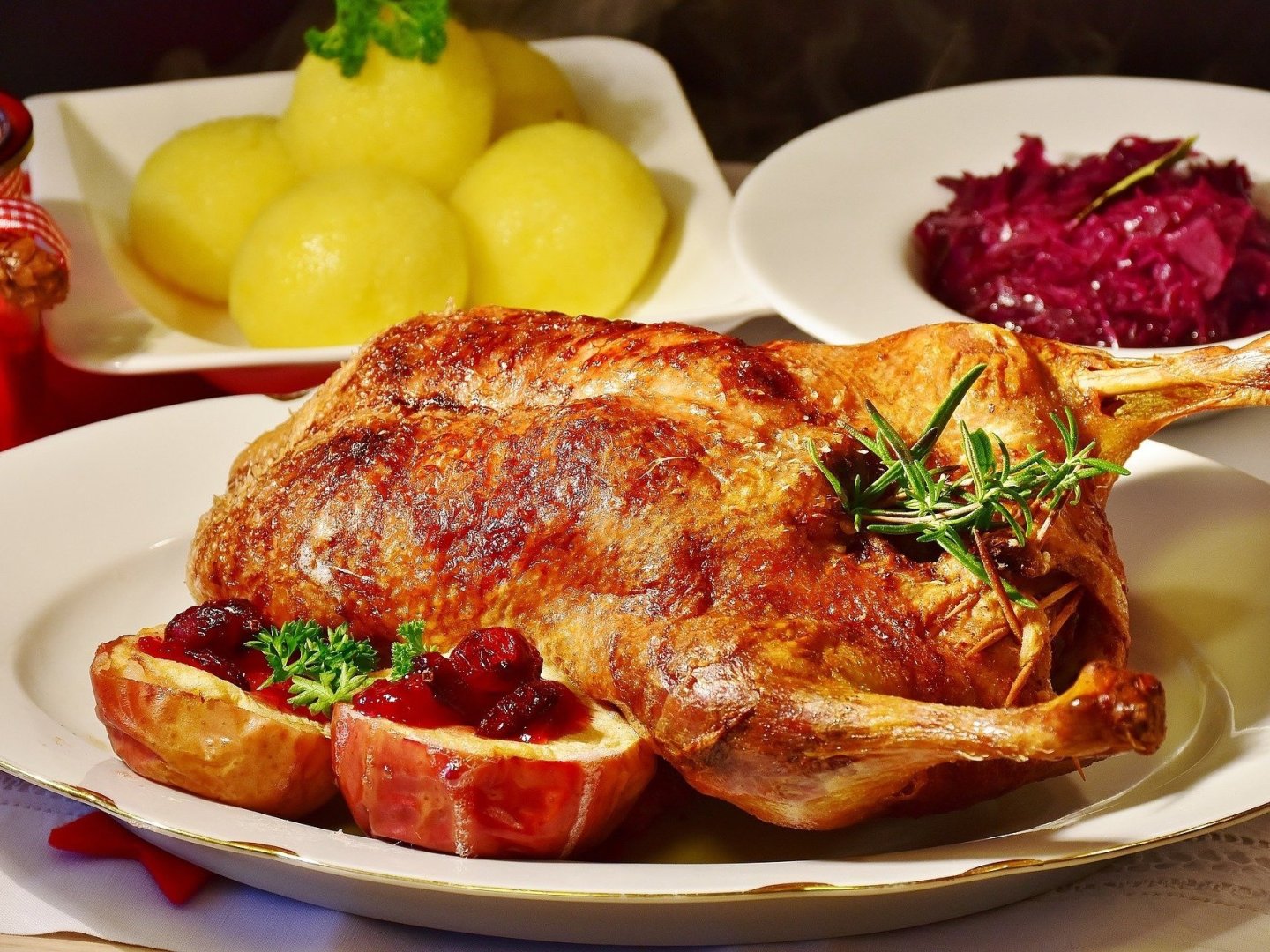 Weihnachten am Achterwasser mit Abendessen auf Usedom 