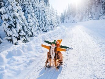 Happy Family - Winterurlaub am Bio-Bauernhof in Mauterndorf | 2 Nächte