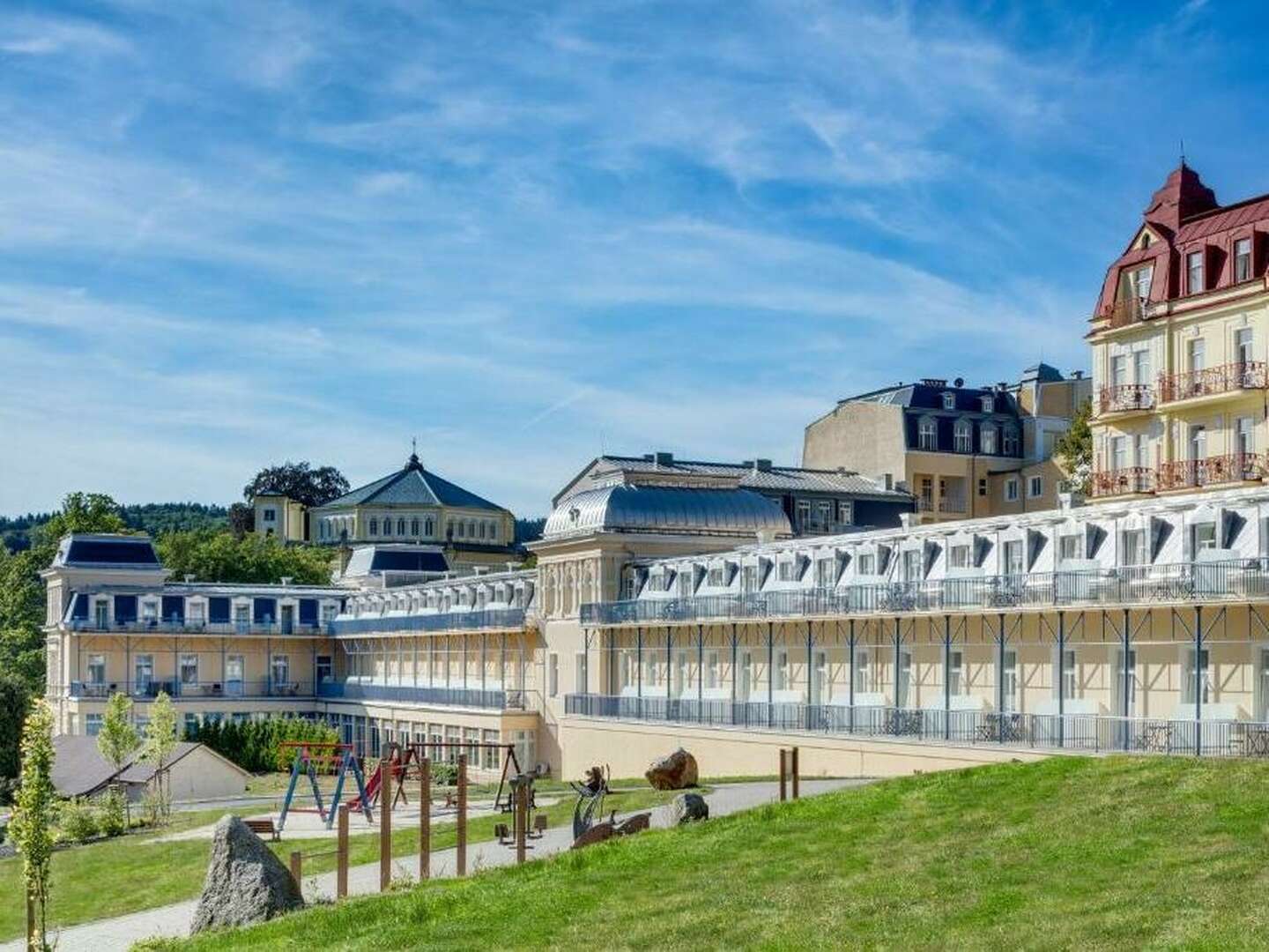 Kurzaufenthalt mit Frühstück in Marienbad im Ensana Centralni Lazne Maria Spa Hotel - 3 Nächte   