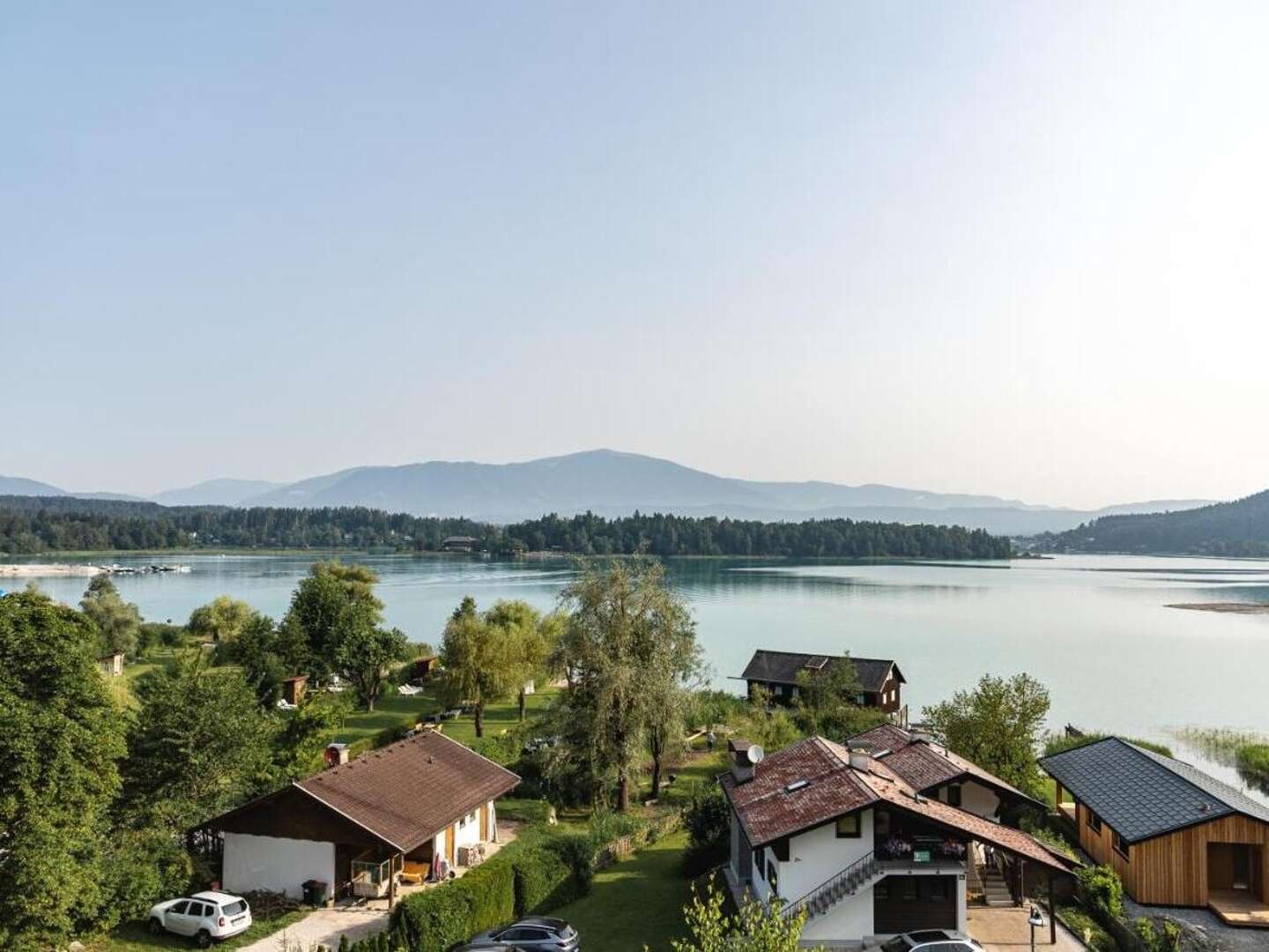 Aktivurlaub - Rad fahren und Schwimmen im Faaker See