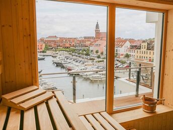 Müritz-Urlaub in der Nähe des Yachthafen inkl. Kajütboot