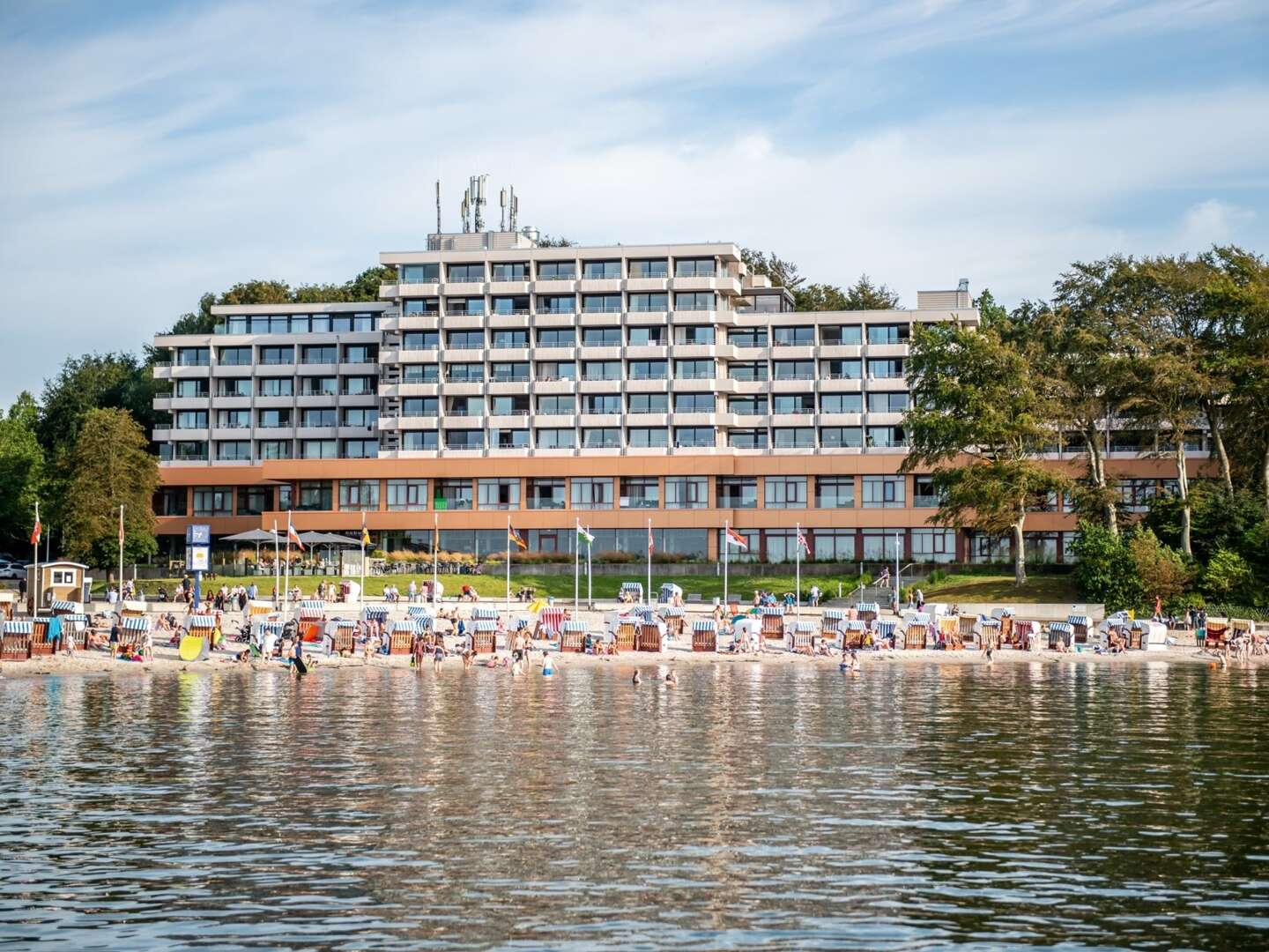 Kurzurlaub direkt am Strand von Glücksburg inkl. Abendessen