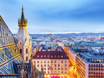 Wien Auszeit inkl. Fahrt mit dem Riesenrad & traumhaftem Panoramablick | 5 Nächte   