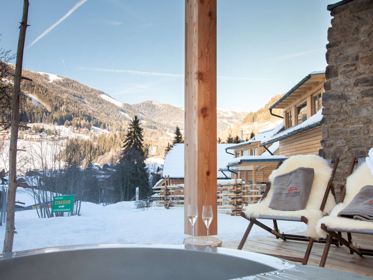 Romantischer Herbsturlaub im luxuriösen Chalet: Zeit für Zweisamkeit / 3 Nächte