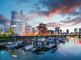 Düsseldorf-Kurzurlaub am Rheinufer inkl. Abendessen - 2 Tage