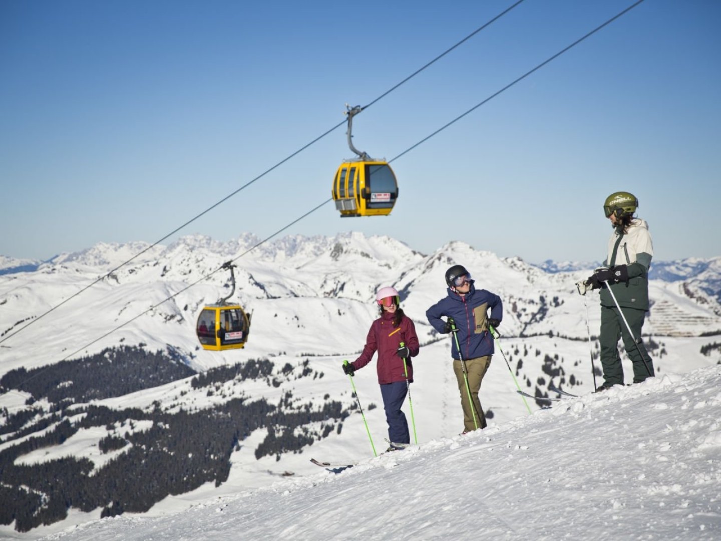 Sonnenskilauf in Saalbach-Hinterglemm I 2 Nächte